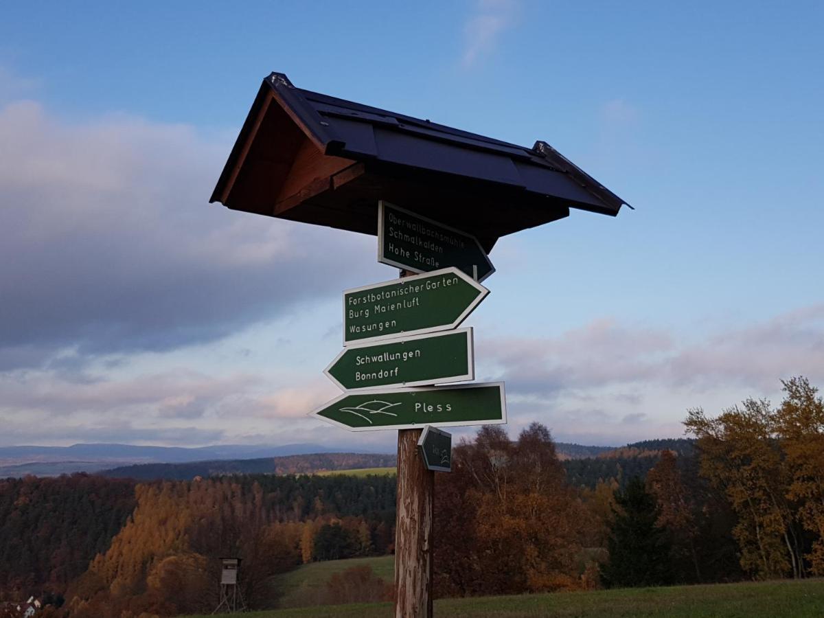 Ferienwohnung Bonndorf Wasungen Esterno foto